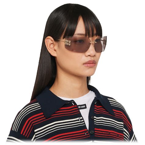 miu miu rectangular sunglasses|miu miu runway sunglasses.